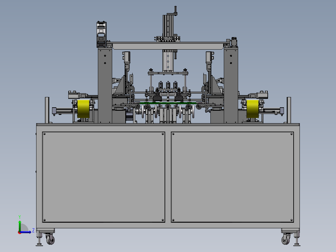 薄膜贴付机sw18可编辑左视图