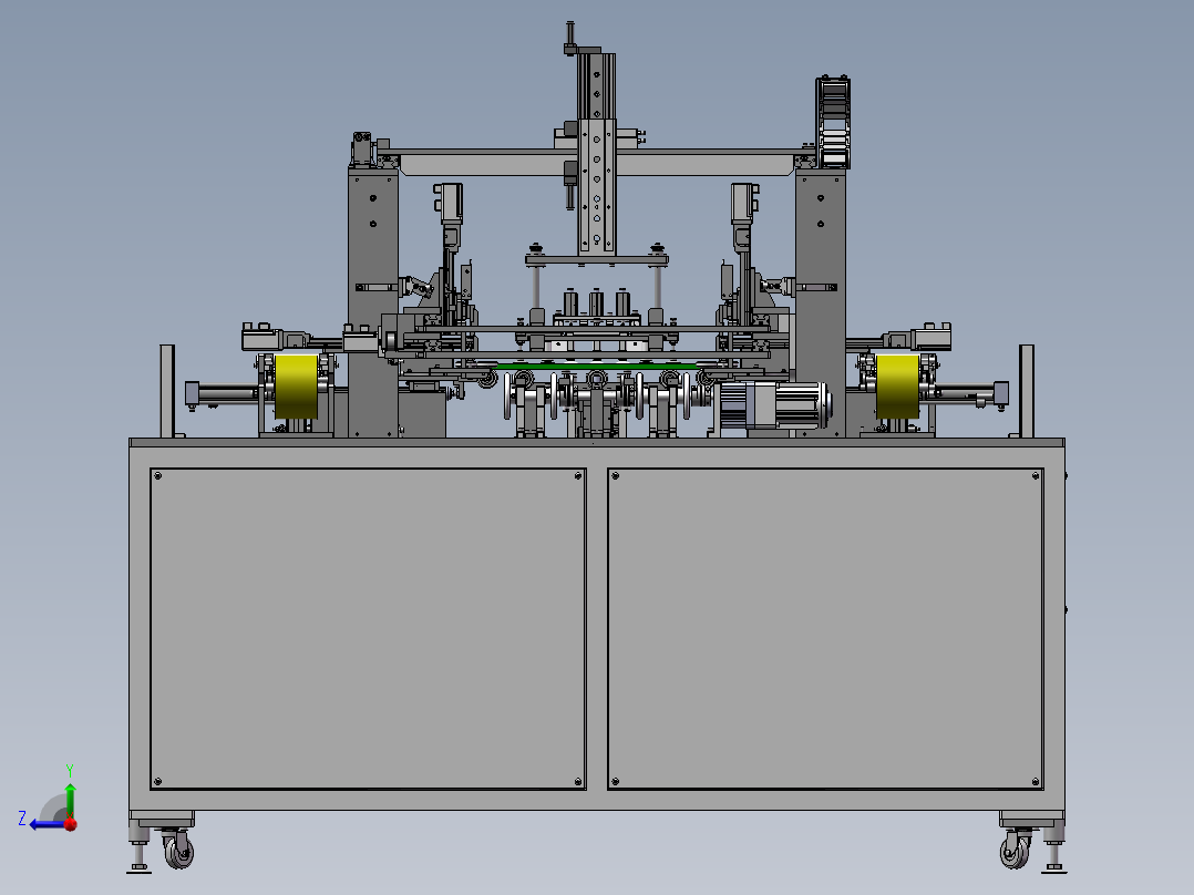 薄膜贴付机sw18可编辑右视图