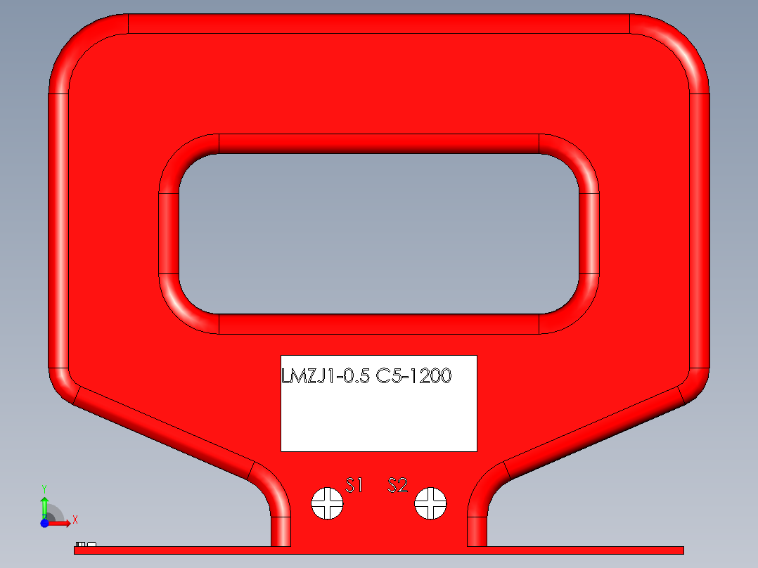 德力西电气 LMZJ1-0.5 C5-1200前视图