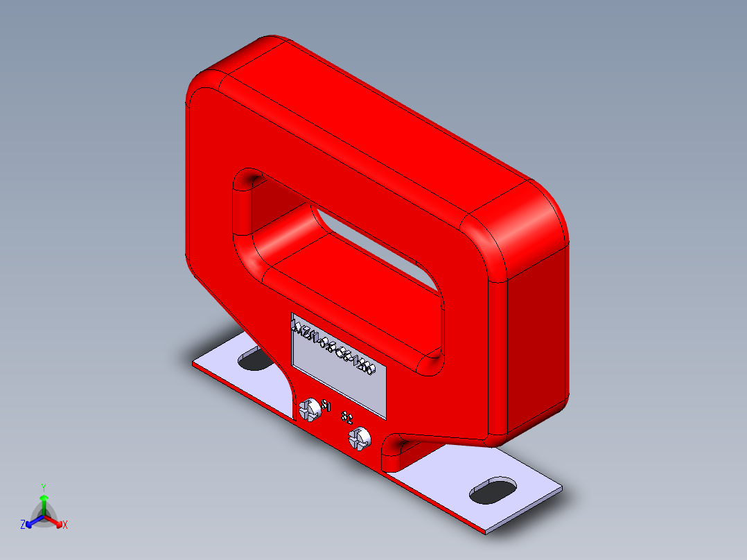 德力西电气 LMZJ1-0.5 C5-1200正等轴测图
