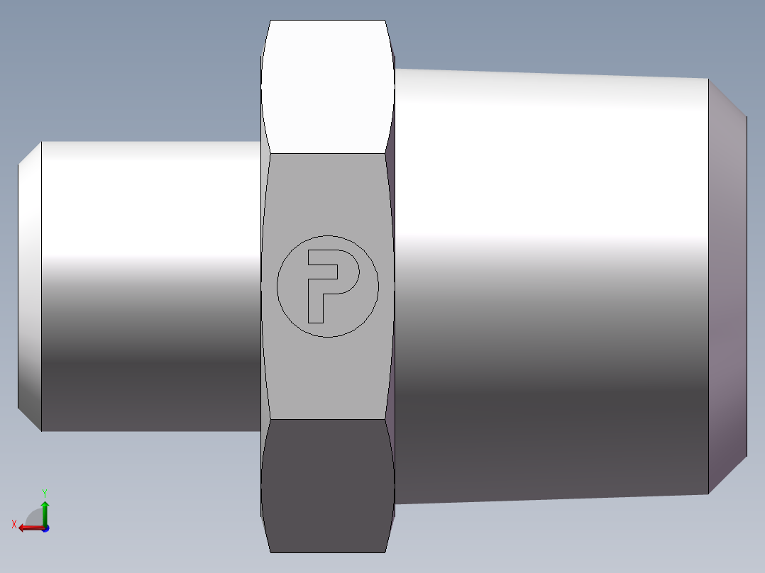 美制锥螺纹、1CN-12-06后视图