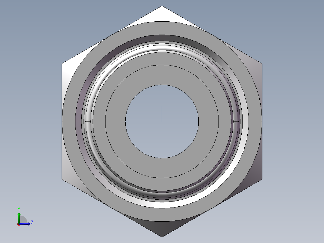 直通变径接头、2C-36-52左视图