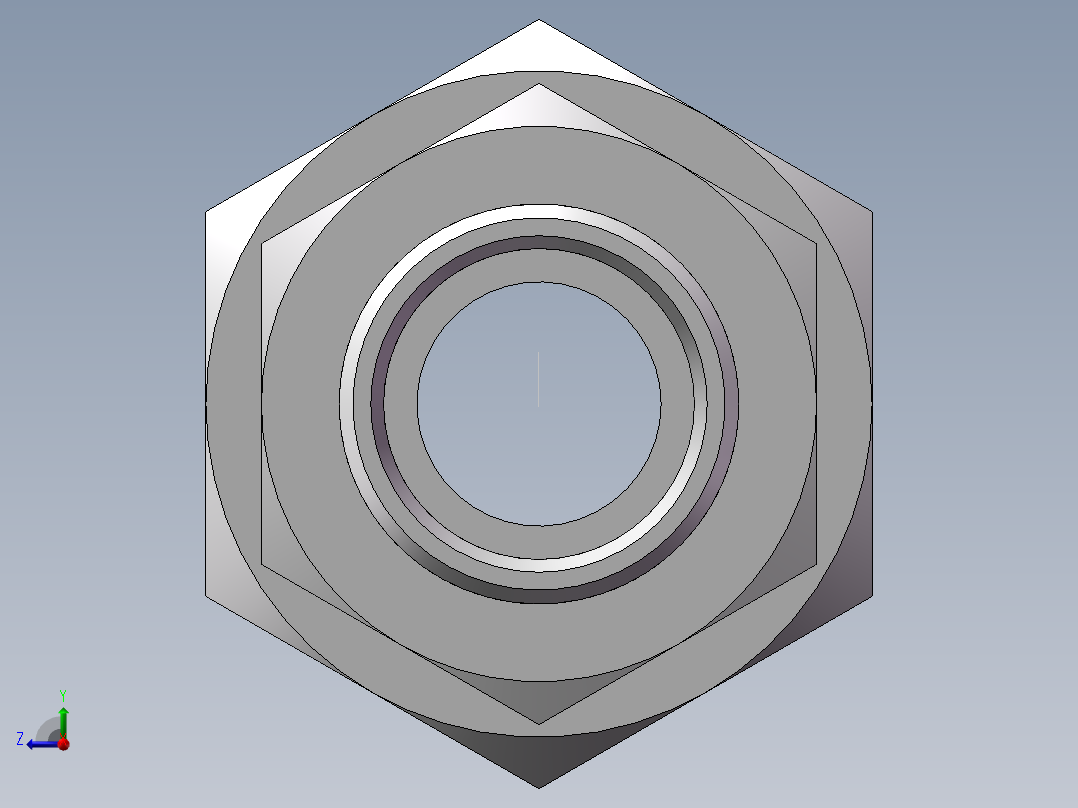 直通变径接头、2C-36-52右视图
