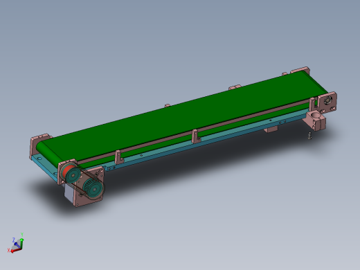 0.81米012米皮带输送机构