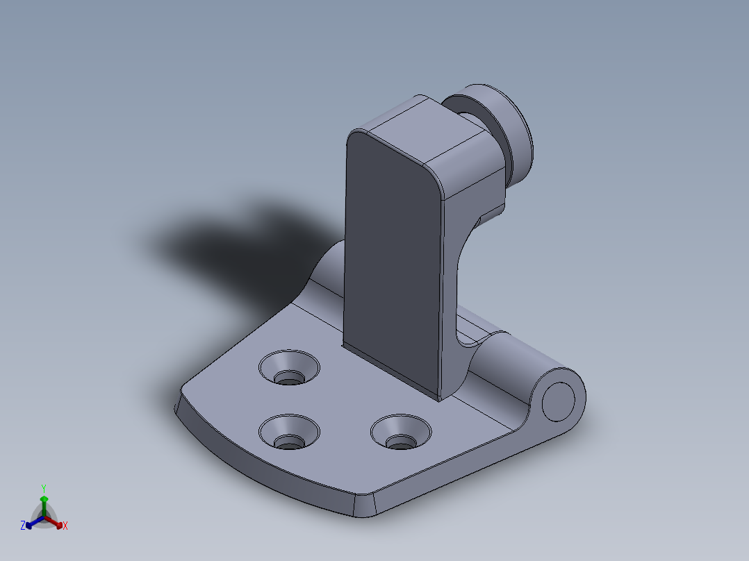 铰链、-合页hinge-for-gl正等轴测图