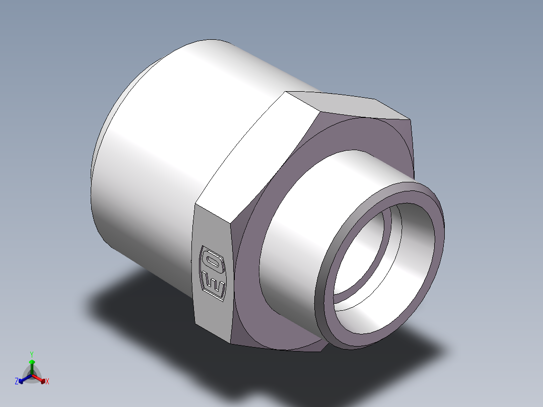 美制锥螺纹、1CN-26-16主视图