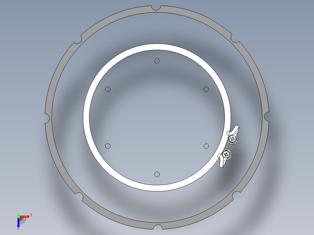 扬声器、喇叭(51)俯视图