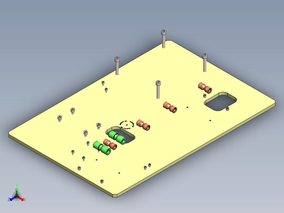 流水线、生产线(47)正等轴测图