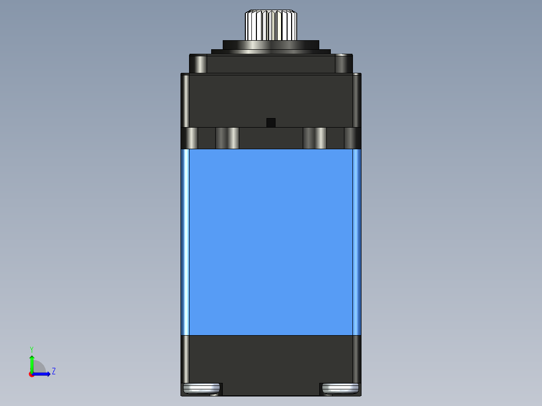 舵机(102)左视图