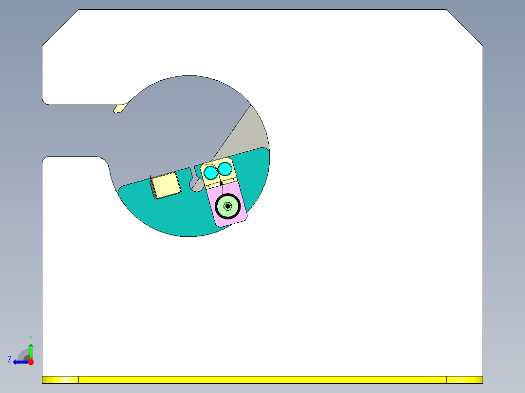 A2004256-线束胶带机右视图