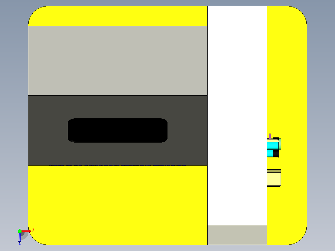 A2004256-线束胶带机俯视图