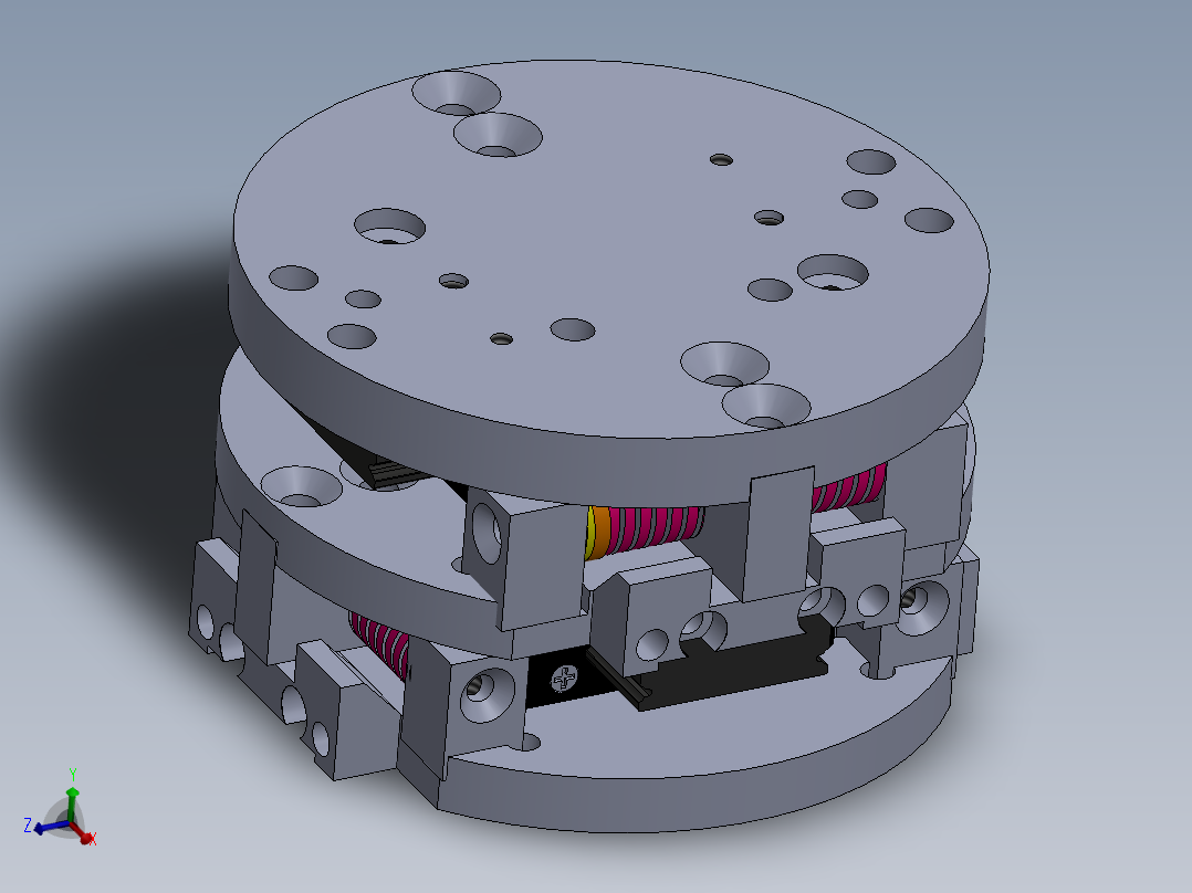 XY浮动对中机构