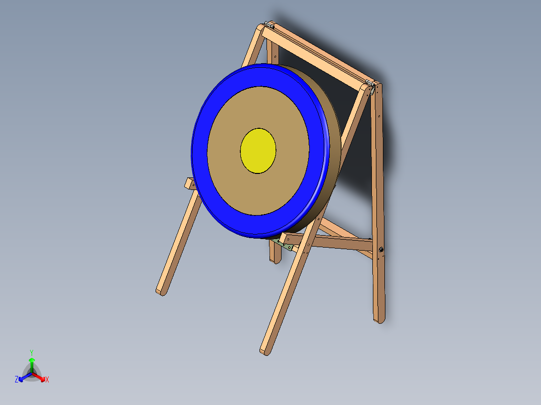 A0003065-弓箭目标固定器可折叠的弓靶支架