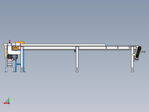 高温输送带及推料机构  XT后视缩略图