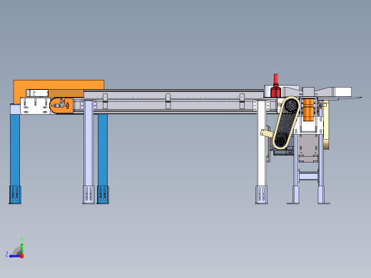 高温输送带及推料机构  XT右视缩略图
