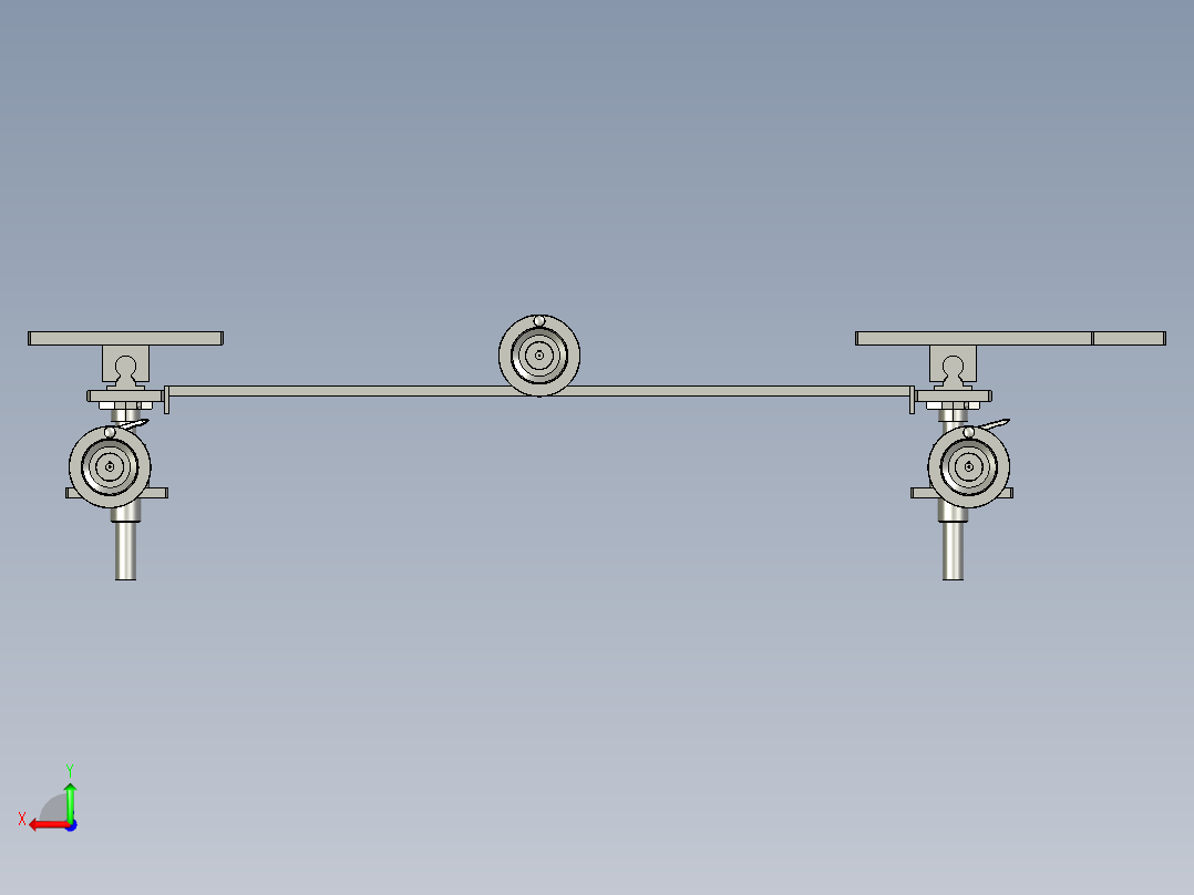 调节机构11后视图