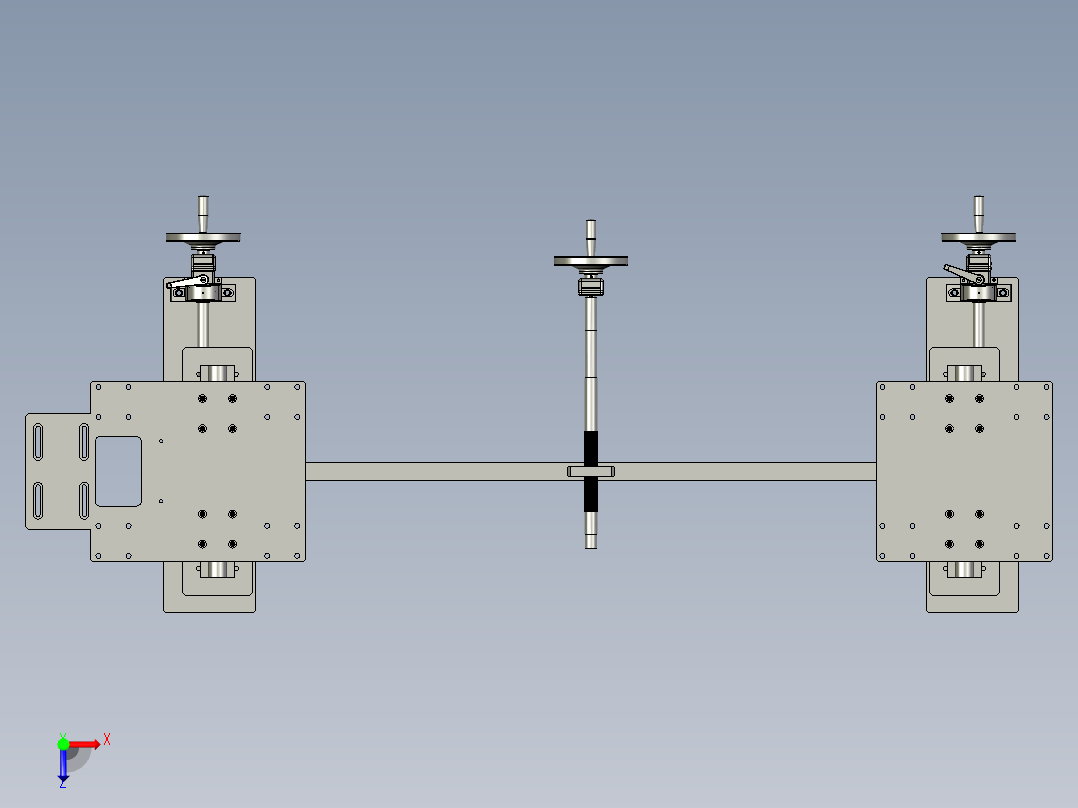 调节机构11俯视图