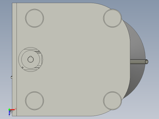 研磨圆形零件机俯视缩略图