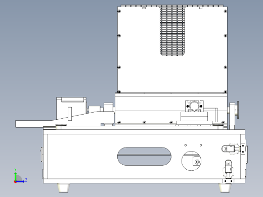 电子元件自动上料机左视缩略图