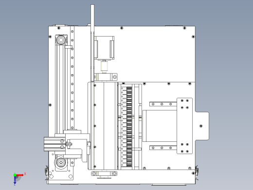 电子元件自动上料机俯视缩略图