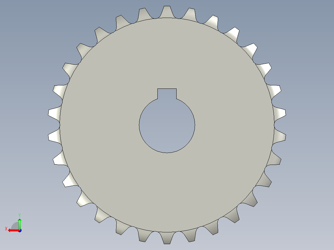 滚轮清洗机-25B-30齿-d15后视图