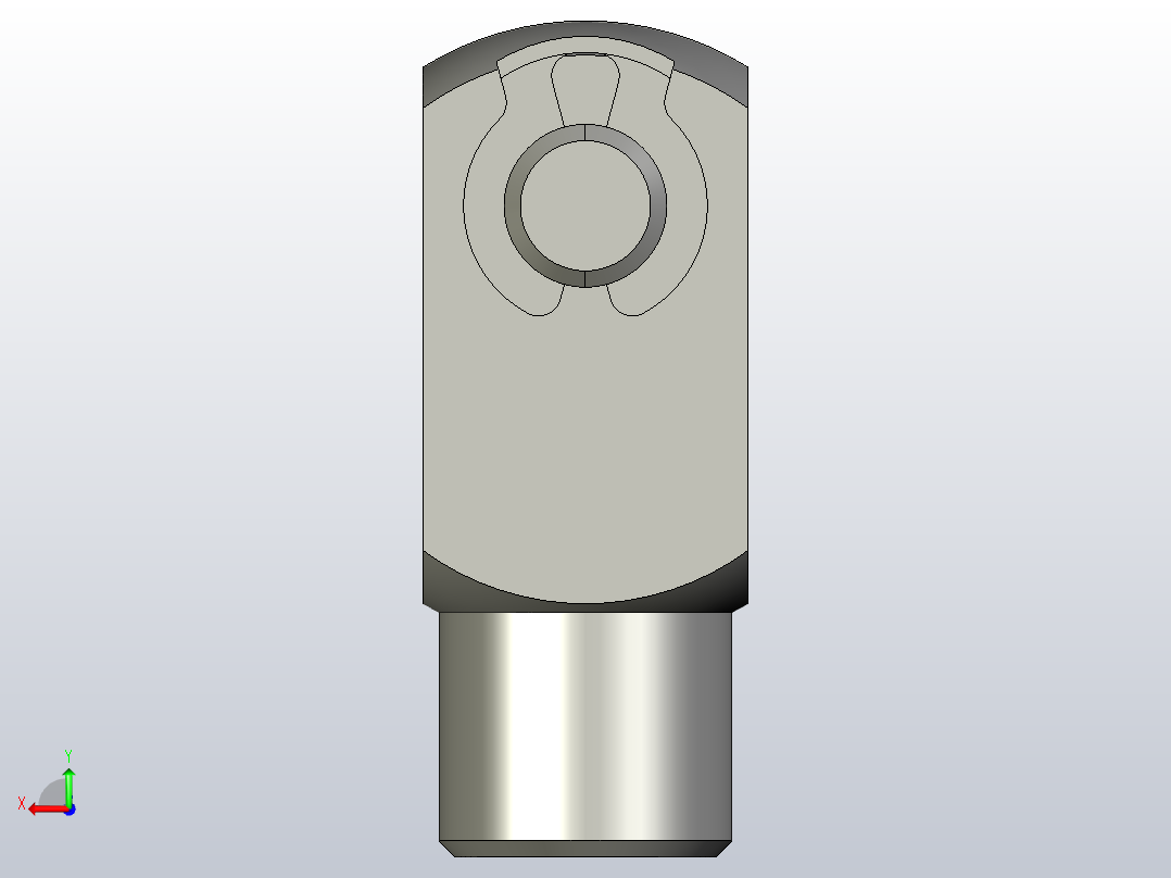 GN 751-ST 叉形接头[GN_751-5-10-M5-KL]后视图