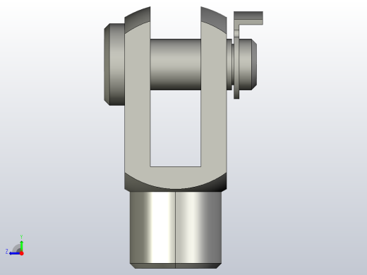 GN 751-ST 叉形接头[GN_751-5-10-M5-KL]右视缩略图