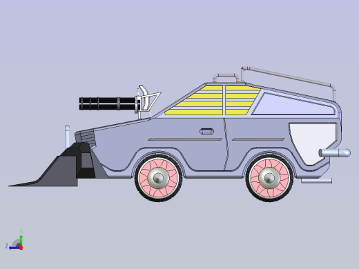 比赛战车右视缩略图
