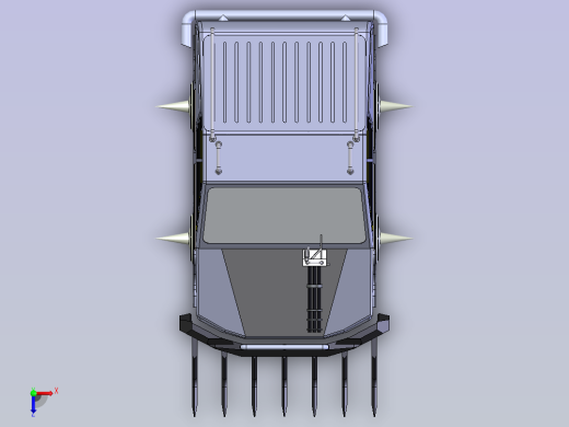 比赛战车俯视缩略图