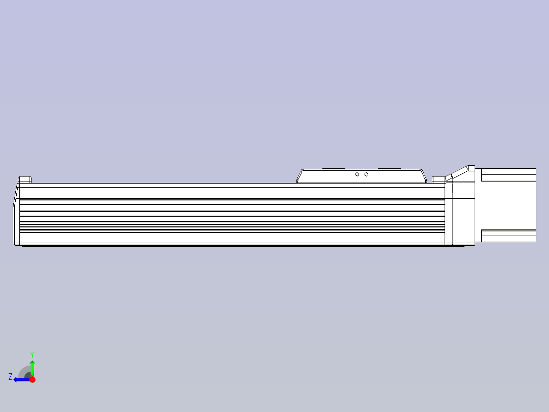 SMD65直连封闭式系列模组[SMD65-G-200L]右视图
