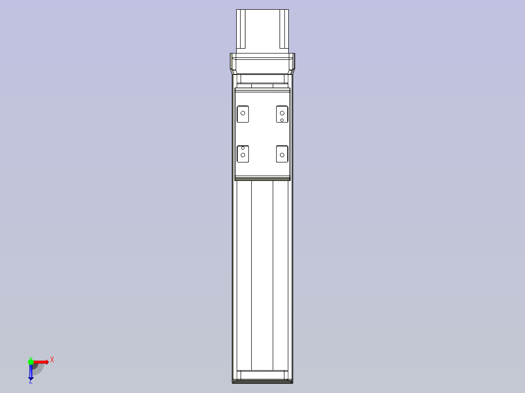 SMD65直连封闭式系列模组[SMD65-G-200L]俯视图