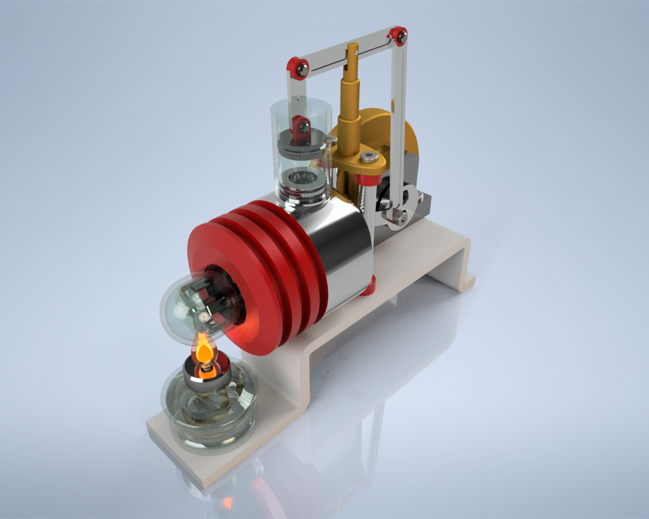 斯特林外燃发动机