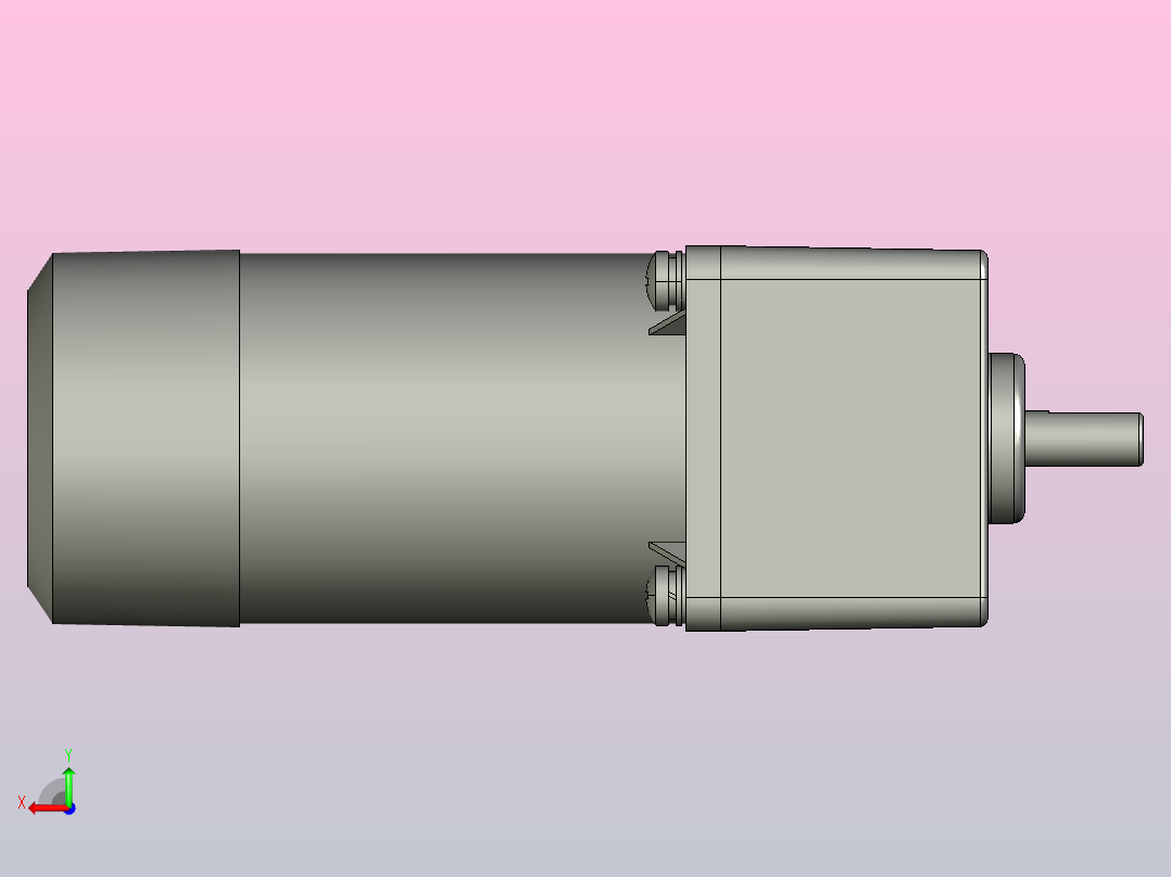 刹车电机6RK120GU-CM 6GU3K～200K后视图