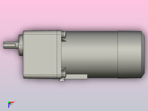 刹车电机6RK120GU-CM 6GU3K～200K俯视缩略图