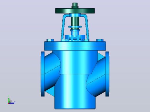 J41F46-16衬氟截止阀[J41F46-16C]300左视缩略图