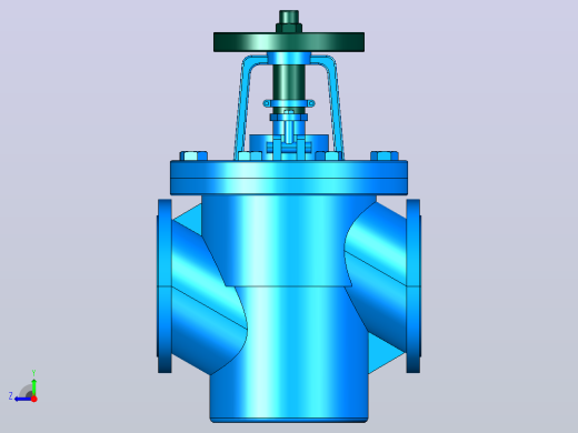 J41F46-16衬氟截止阀[J41F46-16C]300右视缩略图