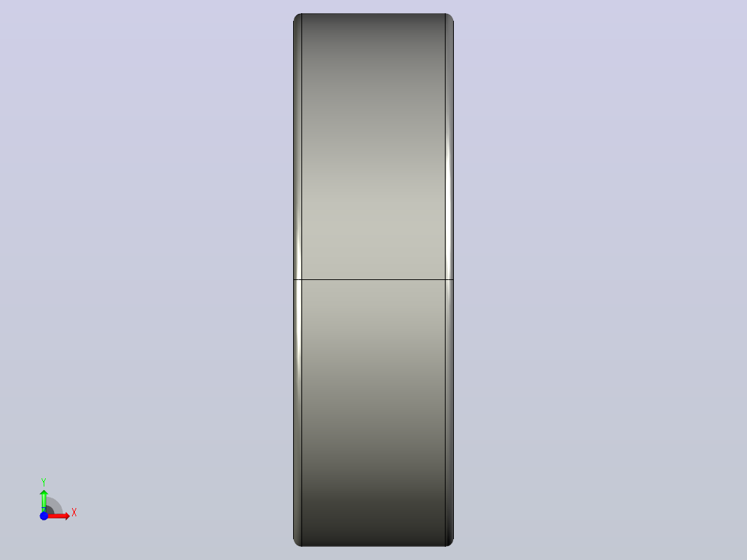 (轴承)SKF-6203前视图