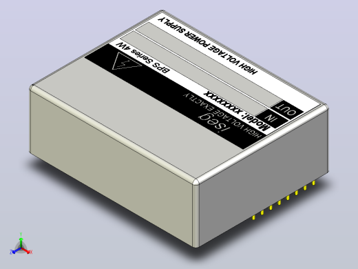 高压转换器模块ISEG BPS 4W.STEP