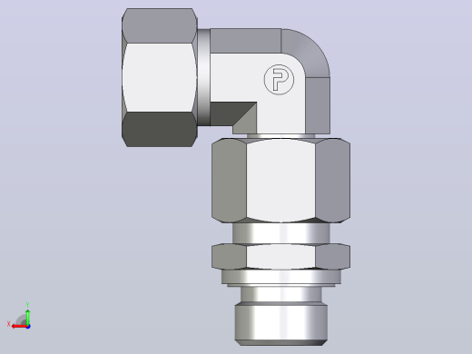 组装式可调旋转弯头EW15LREDCF后视缩略图