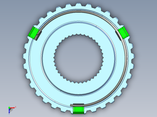 大众高尔夫I输入轴-同步体俯视缩略图