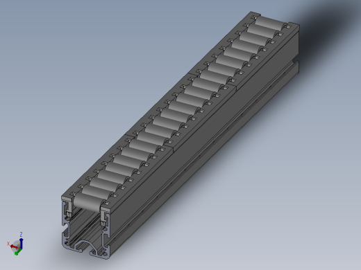 输送滚轮6系列 40x40 经济型D30 D11-300mm