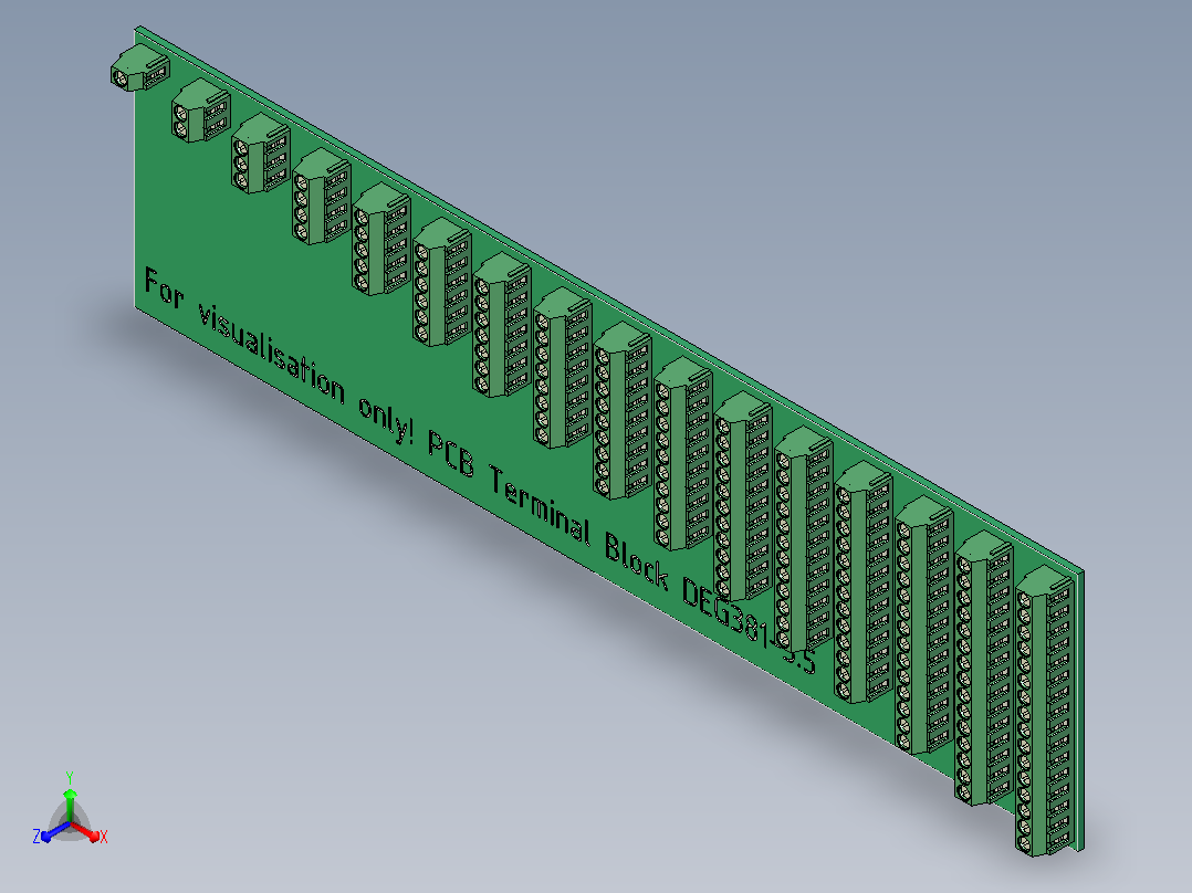 端子排PCB Terminal Block DEG381-3.5-PCB Terminal Block DEG381-3.5主视图