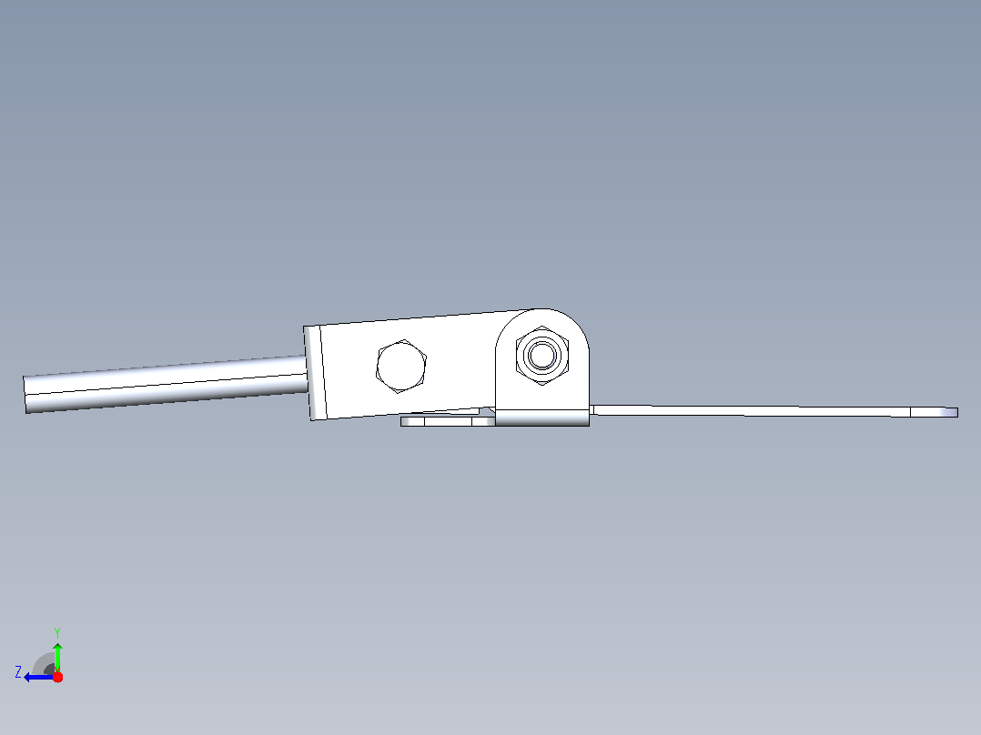 挂钩夹具002右视图