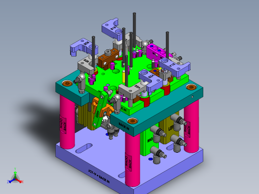 国外机械加工夹具