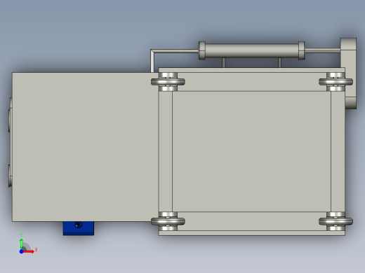 抹灰机设计（cad+pro+说明书）前视缩略图