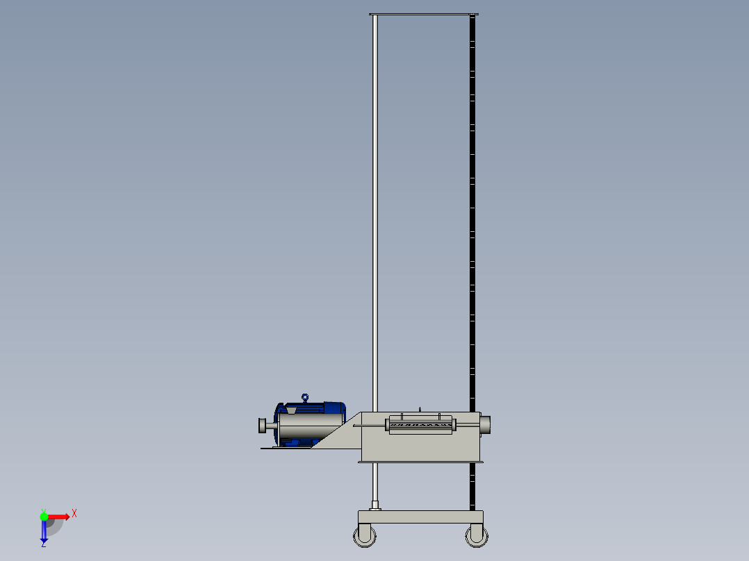 抹灰机设计（cad+pro+说明书）俯视图
