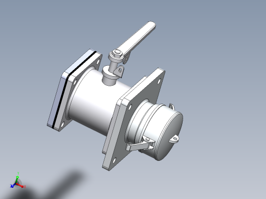 方法兰球阀组合