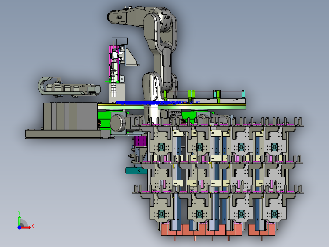 FPC芯片检查设备前视图