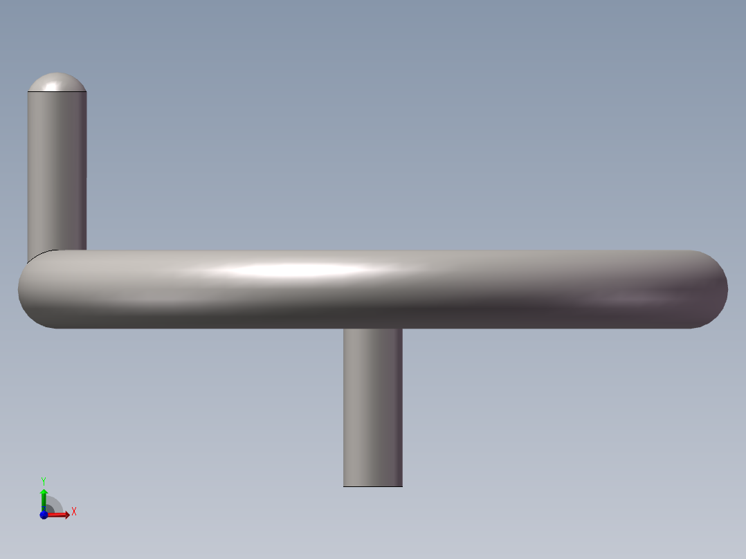 手摇轮3D模型前视图