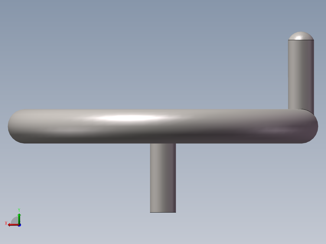 手摇轮3D模型后视图